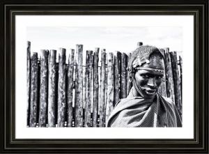 Featured - Maasai Man Ngorongoro Conservation Area Tanzania Framed Print